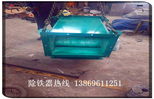 管道除鐵器，江蘇管道除鐵器生產(chǎn)廠家_遠(yuǎn)力江蘇管道除鐵器生產(chǎn)廠家12000高斯 可定制工作原理_安裝示意圖