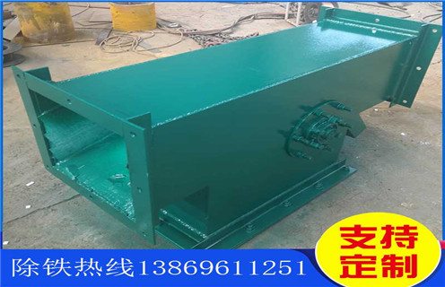 管道式粉料永磁除鐵器，河南管道式粉料永磁除鐵器_河南管道式粉料永磁除鐵器的優(yōu)缺點安裝示意圖型12000高斯_工作原理 